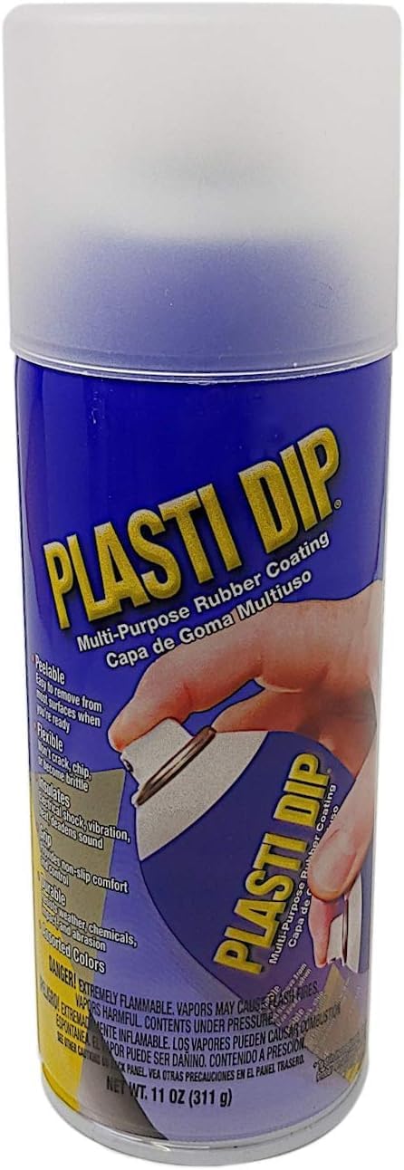 Plasti Dip 11 oz Clear Aerosol – Transparent Peelable Rubber Coating Spray, Removable Protective Clear Coat for Automotive, Tools & DIY Projects (...