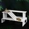 WEAVERBIRD Turtle Basking Platform, Turtle Tank Platform Aquarium Animal Sink Wharf, Double Decker Reptile Habitat, Climbing Shelf Turtle Tank Doc...