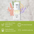 Scent Fill 100% Natural Cucumber Basil Plug in Air Freshener, Scented Oil Refills, 3 Refills...