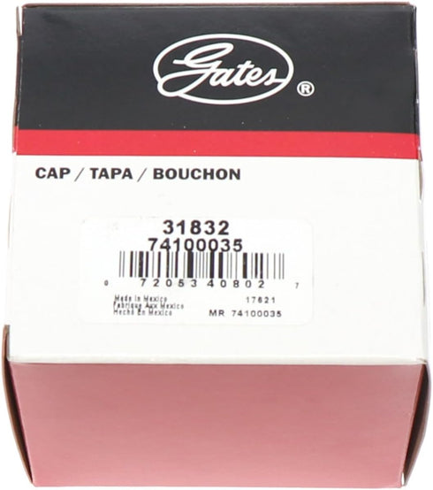 Gates 31832 OE Equivalent Fuel Tank Cap...