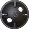 Nuvo Lighting SF76/666 Two Light Die Cast Aluminum Durable Outdoor Landscape Lighting Security Flood Mounting Plate, Dark Bronze...