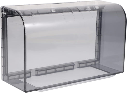 Flip Weatherproof Cover Outlet Cover, 2- Gang Wall Socket Face Plate Panel Box, Outdoor Receptacle Cover Protector, Black...