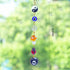 Evil Eye Car Accessories,Cute Car Charms for Rear View Mirror,Lucky Car Hanging Ornament,Yin Yang 8 Ball Mushroom Four-Leaf Ladybug Decor for Car,...