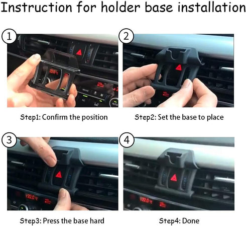 Car Phone Holder for BMW X5 2014-2018?X6 2015-2019 SUV sDrive35i xDrive35i 40e 35d F15 F16 Auto Accessories Navigation Bracket Interior Decoration...