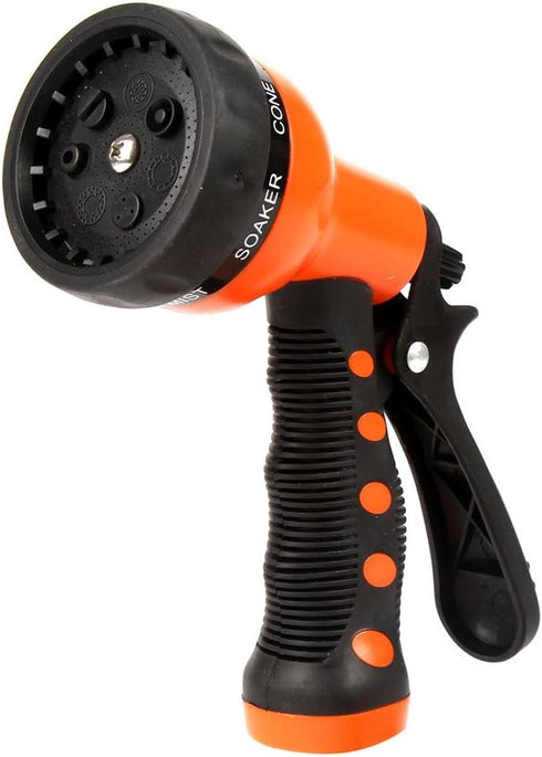 Garden Hose Nozzle Hand Sprayer 7 Pattern High Pressure Watering Nozzles Spray Gun...