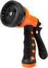 Garden Hose Nozzle Hand Sprayer 7 Pattern High Pressure Watering Nozzles Spray Gun...