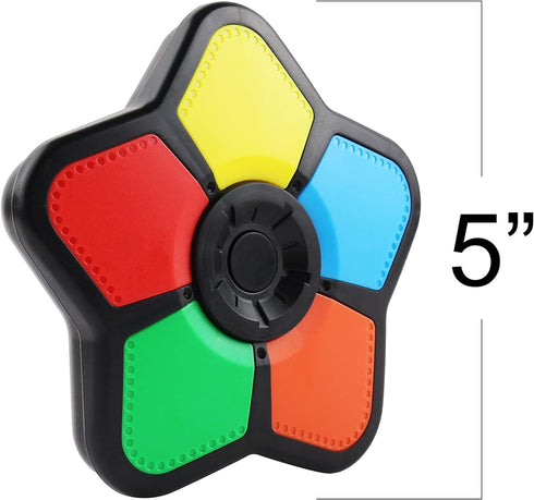 Gamie Electronic Memory Game with Lights and Sounds, Handheld Memory Game for Kids, Mind-Sharpening Brain Games for Kids and Adults, Educational L...