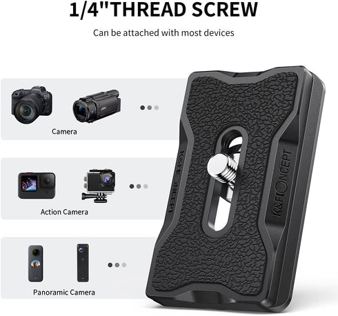 K&F Concept K-28 Camera Tripod Quick Release Mounting Plate...
