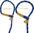 Premium Training Slip Lead for Dogs, No Pull Slip Rope Dog Training Leash 6ft, Heavy Duty Durable Braided Lead with Different Thickness (6FT*12MM,...