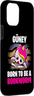iPhone 15 Plus Gueney - Born To Be A Bookworm - Personalized Case...