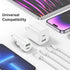 iPhone Car Charger, 20W Dual USB C PD Fast Charging Kit with 6ft MFi Certified Lightning Cables, Compatible with iPhone 14/13/12/11/X Series, iPad...