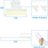 APPLIANCEMATES 154827601 Dishwasher Door Seal&809006501 Lower Seal&154701001 Splash Shield kit Compatible with Frigidaire, Kenmore Replace 154211801,AP4338941,PS2203346, AP5690109