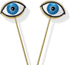 Tuitessine Resin Plant Eyes Stakes Set of 2, Eyeball Garden Plant Accessory, Evil Eye Plant Picks, Indoor Outdoor Plant Pot Decoration, Plant Love...