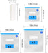 Vacuum Sealer Zipper Bags Sous Vide bags for food BPA Free Reusable Resealable with Air Valve Double Layers Food Storage 3 Sizes15 Pcs...