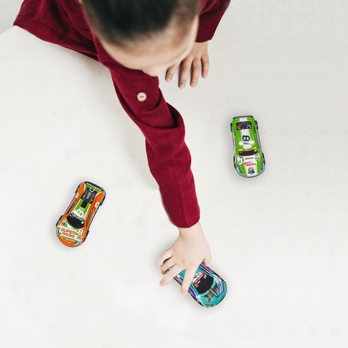 5 inch Pull Back Cars 3 Pcs Race Cars Toys Vehicles Set, Friction Powered Cars Toys for Toddlers 3 4 5 6 7 Years Old Kids for Boys Girls...