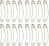 50PCS 54mm(2.1") Curved Safety Pins Silver Quilting Basting Pins, Bent Safety Pins for for Art Sewing,Crafting, Knitting,Garment Fastening and Jew...