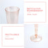 Disposable Champagne Flutes, 6PC Rose Gold Glitter Plastic Champagne Glasses for Parties, 6.5 OZ...