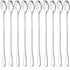 9 Inch Long Handle Iced Teaspoon, DaKuan Set of 10 Stainless Steel Iced Teaspoon for Iced Tea, Coffee, Cocktail, Milkshake, Cold Drink...