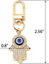 Evil Eye Keychains Car Key Ring Bag Purse Keychains Good Luck Amulet protection Charm Keychains for Women Men...