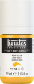 Liquitex Professional Soft Body Acrylic Paint, 59ml (2-oz) Bottle, Indian Yellow...