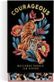 Galison Courageous 128 Piece Matchbox Puzzle - 128 Piece Jigsaw Puzzle highlighting The Bold Artwork of Raxenne Manniquiz, Giftable Foil Stamped M...