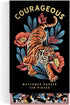 Galison Courageous 128 Piece Matchbox Puzzle - 128 Piece Jigsaw Puzzle highlighting The Bold Artwork of Raxenne Manniquiz, Giftable Foil Stamped M...