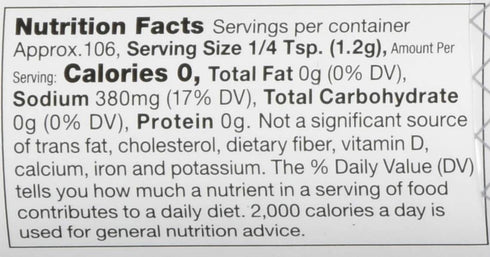 Badia Garlic Salt, 4.5 Oz (Pack Of 8)...