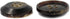 Bezelry Dark Brown Genuine Horn Blazer Button Set. 4 Pcs of 23mm, 8 Pcs of 15mm...