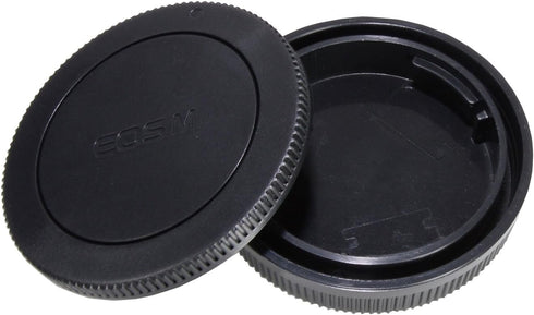 Rear Lens Cap and Body Cap Set Compatible with Canon EOS M Mirrorless Camera and Lens...