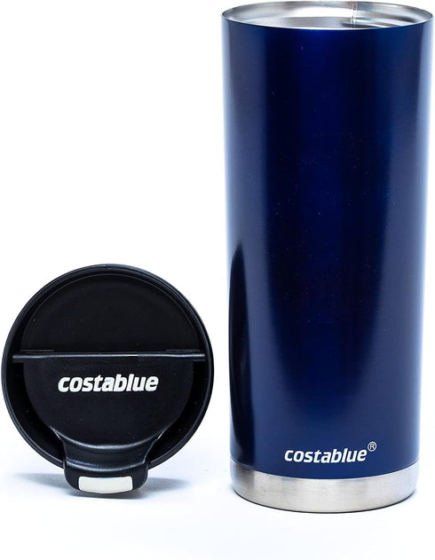 Travel Coffee Mug - 16 Oz. Stainless Steel Insulated Coffee Mug, Leak Proof Tumbler w/Dishwasher Safe Lid, Double Wall Travel Coffee Cup, Reusable...