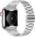 iiteeology Compatible with Apple Watch Band 45mm Series 9 8 7, Upgraded Stainless Steel Band with iWatch Screen Protector Case for Men Women Silve...
