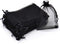 100Pcs Black Organza Bags 4x6 Inch, Sheer Drawstring Halloween Party Gift Bags Jewelry Candy Pouches Funeral Favor Bags...