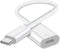 USB C to Lightning Audio Adapter, USB Type C Male to Lightning Female Earphone Converter Compatible with iPhone 15/15Pro, iPad Pro, Galaxy S23/S22...