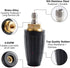 Pressure Washer Tips Turbo Nozzle Pressure Washer 4000 PSI Max Rotating Pressure Washer Nozzle with 1/4'' Quick Connect for Cleaning Brick, Concre...