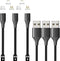 NetDot Magnetic Charging Cable, Gen10 3 Pack (6.6ft) 3in1 Max 18W Fast Charging Magnetic Phone Charger and Data Transfer Magnetic Charger for Micr...