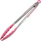 Chef Craft Premium Silicone Cooking Tongs, 12 inch, Pink...