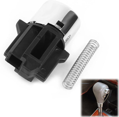 Shifter Knob Button, Aramox Gear Shift Knob Push Button Replacement, 54132-SDA-A81 Fit for Accord 2003-2007, Shifter Knob Repair Kit Gear Shift Ha...