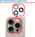 Rear Camera Lens Glass Replacement for iPhone 15 Pro Max Pre-Installed Adhesive with Installation Manual and Repair Tool Kits...