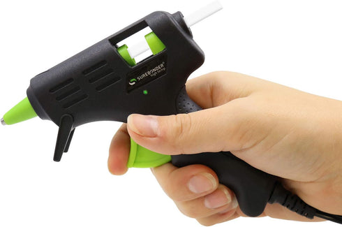 Hot Glue Gun, Surebonder Mini Size 10W High Temperature Glue Gun Kit with 25 Glue Sticks...