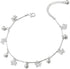 COOLSTEELANDBEYOND Stylish Stick Link Chain Anklet Bracelet with Dangling Butterflies and Jingle Bell, Adjustable...