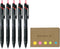Jetstream Retractable Ballpoint Pen, Medium 0.7mm, Red Ink, 5-Pack, Sticky Notes Value Set...