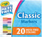 Crayola Color Wonder Marker Set, 20 Mess Free Broad Line Markers for Kids & Toddlers 3+...
