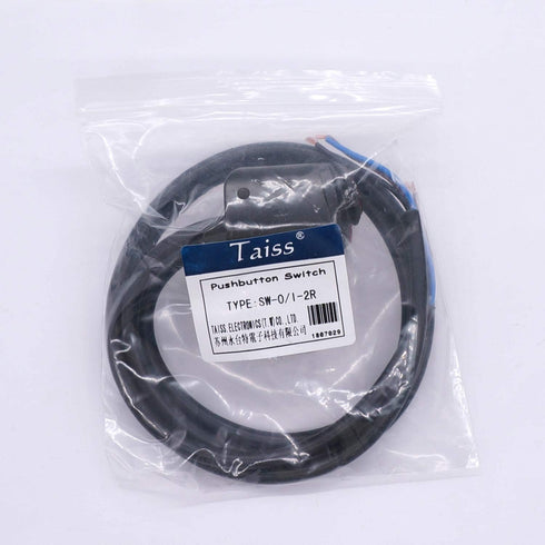 Taiss 7/8? Waterproof Motorcycle ATV Handlebar Push Button Switch,12v Led Illuminated Headlight Hazard Brake Fog Light O/I Aluminum Alloy Handleba...