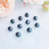 10Pcs Pearl Buttons Flate Resin Dome Cap Copper Shank Decorative Pearl Buttons Embellishments Beads for Clothes Shirts Suits Sweaters Bag Shoes Sc...