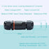 PENGLIN 5PCS Waterproof IP68 3-Pole Junction Box Cable Connector, 3 PIN Wire Connector Ø 4-12 mm for Outdoor Underground Cable, Junction Box, Stre...