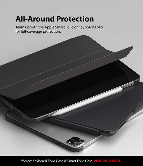 Ringke Frame Shield Compatible with iPad Pro 11 inch (2020, 2018 Released Ver.) - Matte Black...
