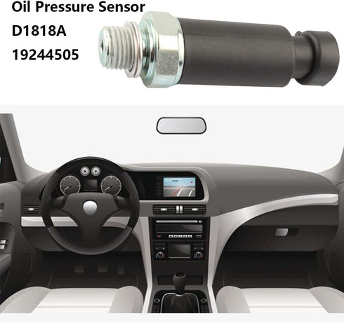 Oil Pressure Sensor Switch Sending Unit D1818A 19244505 12562267 Compatible with Cadillac Escalade Chevy Silverado Suburban Tahoe Avalanche Camaro...