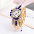 CdyBox Wholesale 3 Pack Women Quartz Watches Alloy Steel Tassel Bracelet Fashion Ladies Bangle Wristwatch...