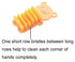 Nail Scrubber Brush Kids, Finger Nails Scrub Scrubbing Cleaning Washing Brushes with Soft Bristle for Baby and Children, Animal Style and 2 Colors...
