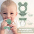 Bessentials Baby Fresh Fruit Food Feeder - 2 Pack Silicone Baby Mesh Feeders for Infant Safe Self Feeding |3 Sizes Food Pouches Included| Suitable...